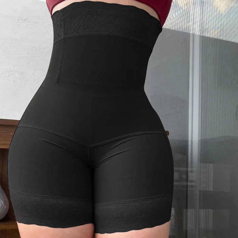 GAINE AMINCISSANTE ventre plat SCULTANTE taille haute noir / BODYSHAPER