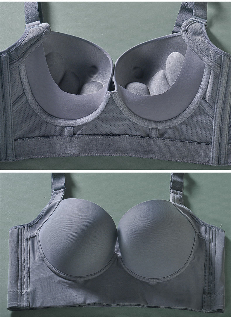 Soutien-gorge avec bretelles gris