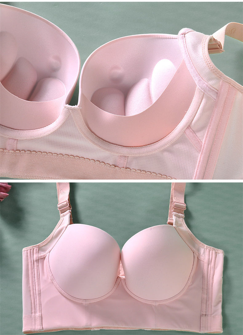 Soutien-gorge avec bretelles rose