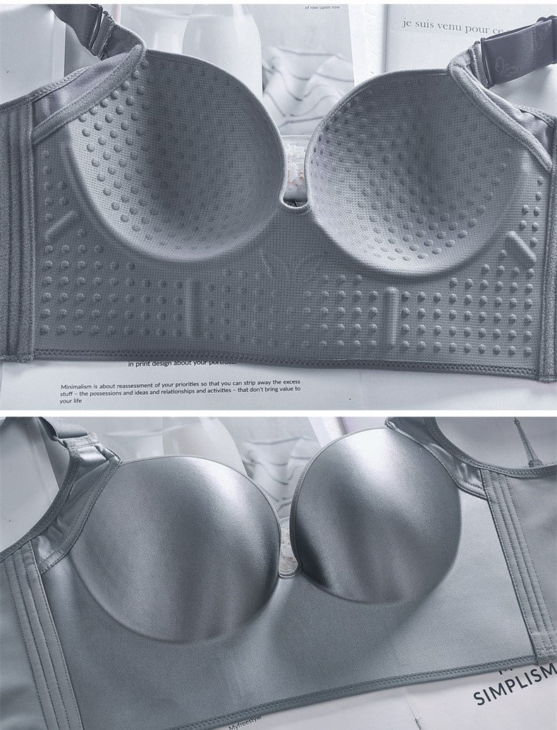Soutien-gorge avec bretelles gris