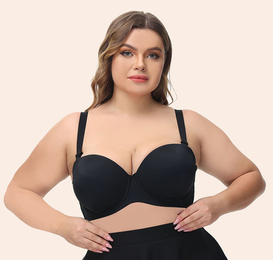 Soutien-gorge avec bretelles détachables noir