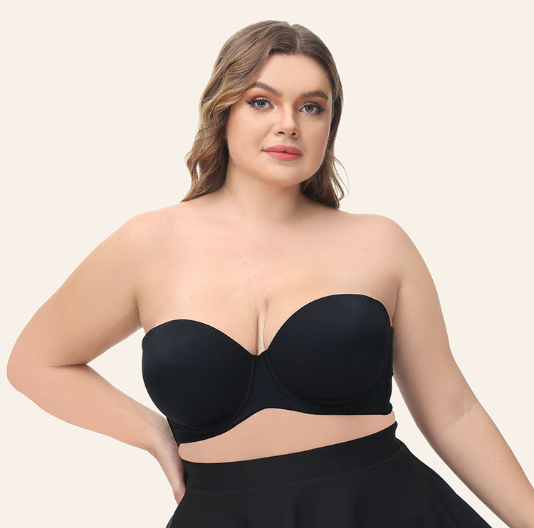 Soutien-gorge avec bretelles détachables noir