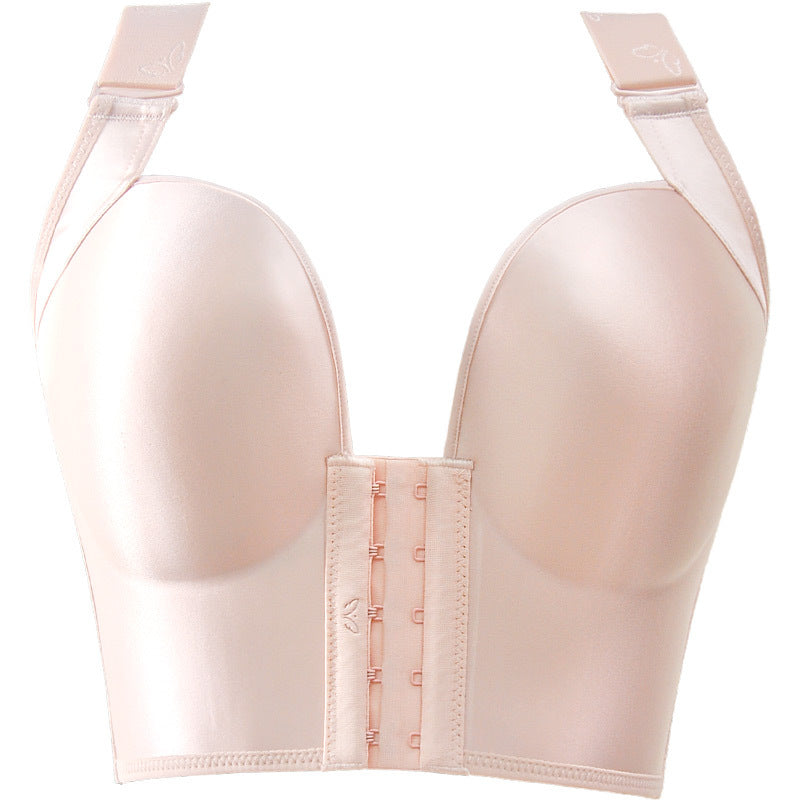 Soutien-gorge avec bretelles curve rose