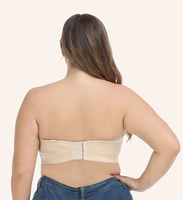 Soutien-gorge avec bretelles détachables beige