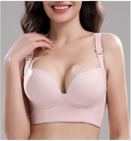 Soutien-gorge avec bretelles rose