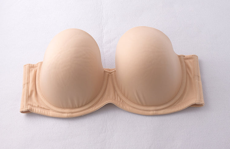 Soutien-gorge avec bretelles détachables beige