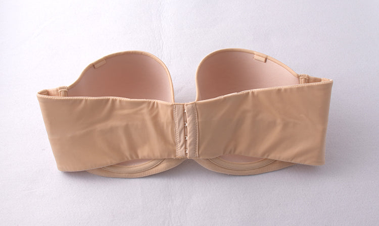 Soutien-gorge avec bretelles détachables beige